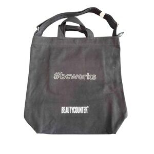 Baggu Duck Bag Black Beauty Counter Horizontal Basic Minimalist Tote Bag